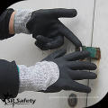 SRSAFETY 13G Knitted Cut Resistant Gloves/Cut Protection Gloves/Anti Cut Gloves